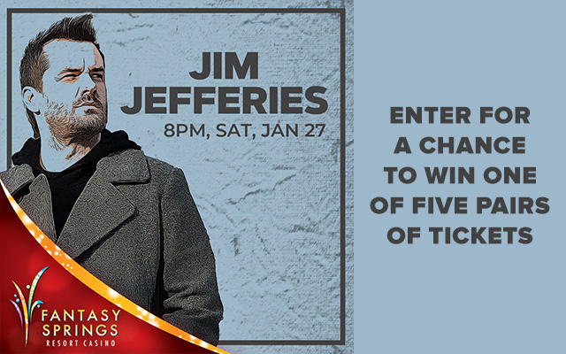 Your Chance to Win Jim Jefferies Tickets!